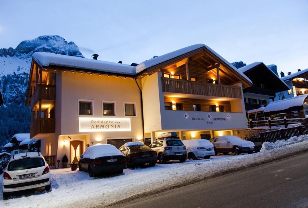 Residence Armonia Colfosco Bagian luar foto